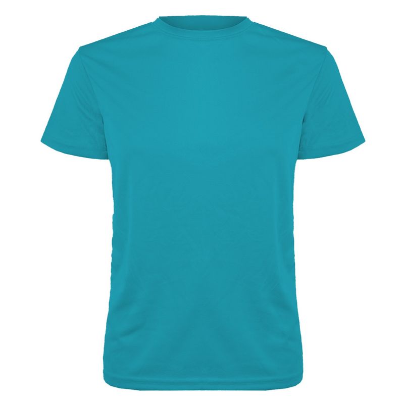 ANDESLAND OUTDOOR APPAREL - Polera Poliéster Manga Corta Otocyon Essential Calipso Unisex