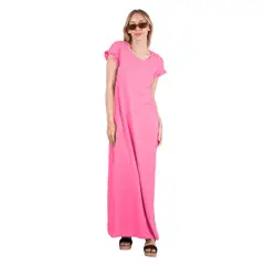 CHELSEA MARKET - Vestido largo mujer Fucsia Freesia