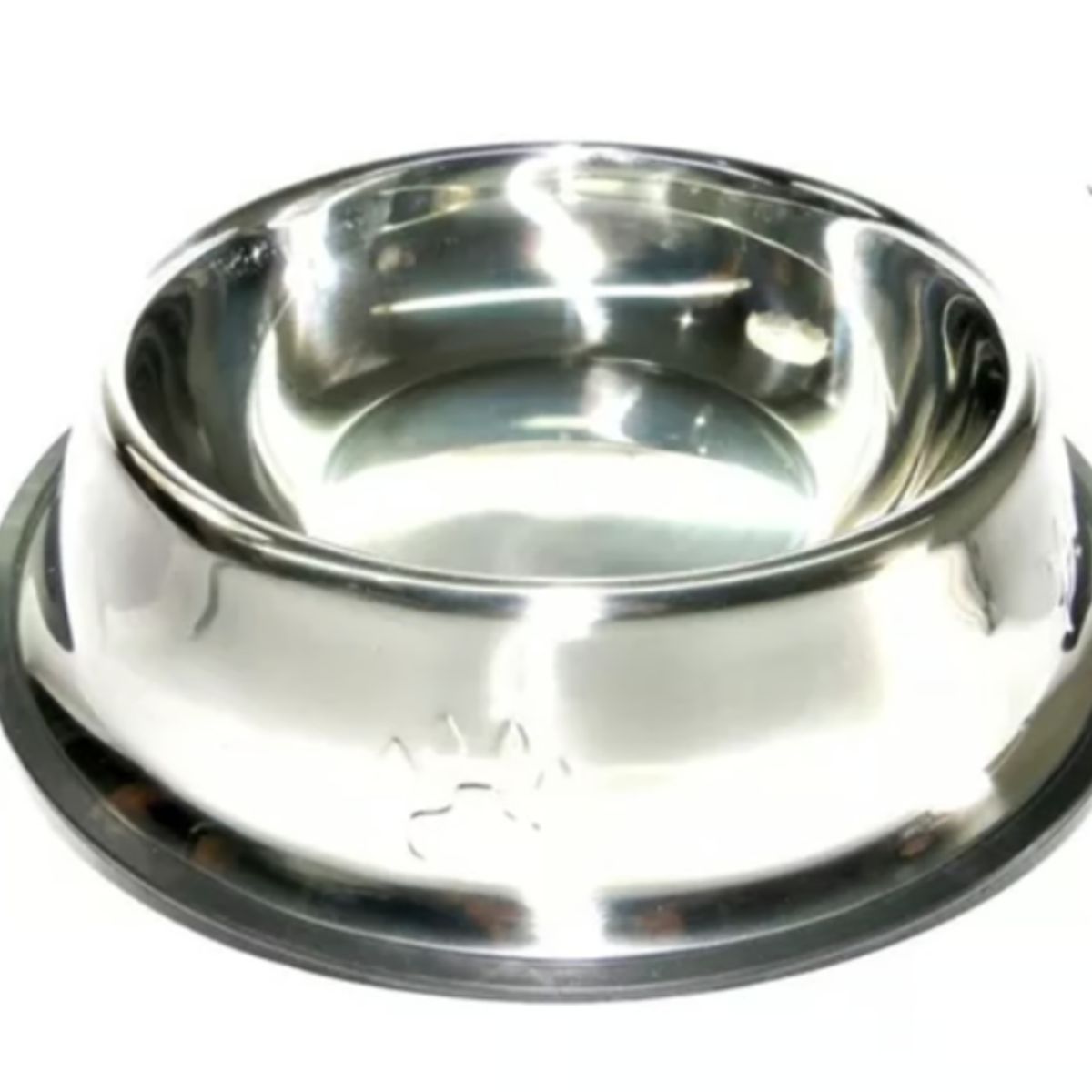 GENERICO - Comedero Plato Metálico Para Perros Y Gatos