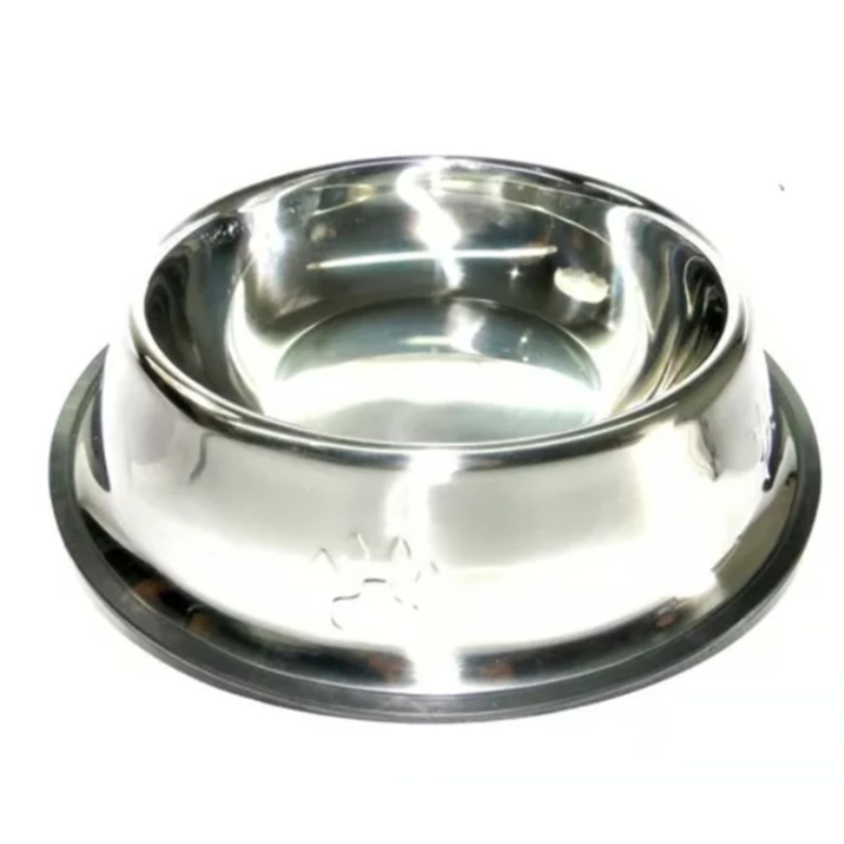 GENERICO - Comedero Plato Metálico Para Perros Y Gatos
