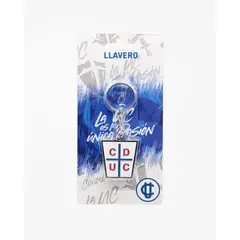 MILLER - Llavero 2024 Universidad Católica Escudo Banderín Milled - Blanco