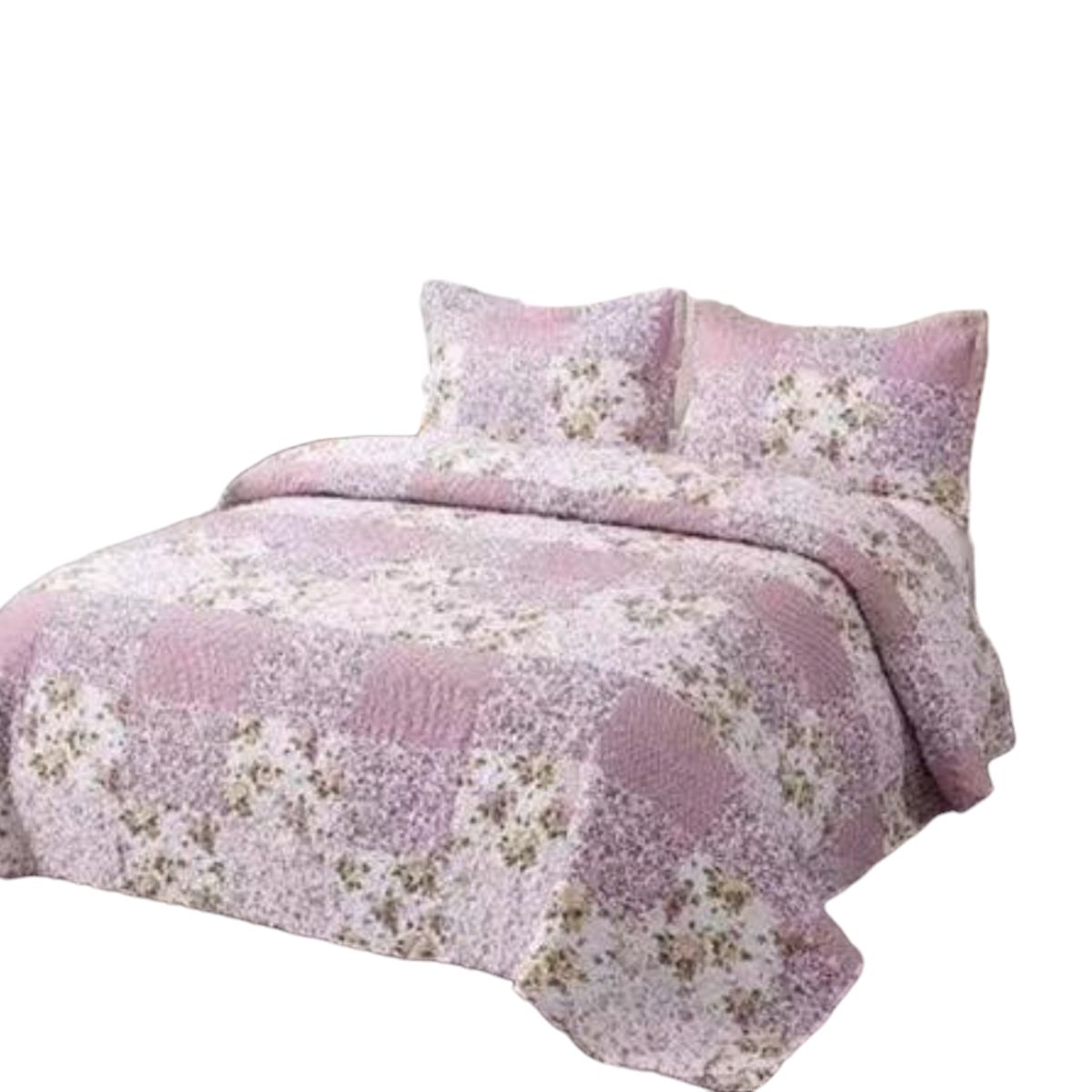 GENERICO - Cobertor Quilt De Verano + Juego De Sabanas 2 Plazas