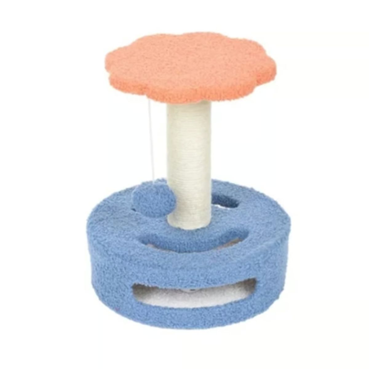 GENERICO - Rascador Torre Arbol Ramas Juguete Gato Terciopelo