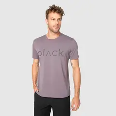BUBBA - Polera Active Logo Fig Black