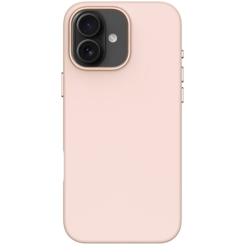 PINEAPPLESTORE - Funda silicona para iPhone 16 Plus con MagSafe Nature Rosado Comma