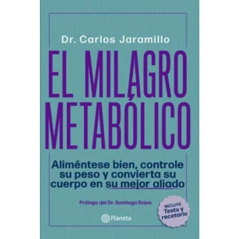 PLANETA - El Milagro Metabólico  Dr Carlos Jaramillo - Planeta