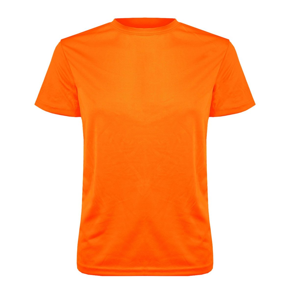ANDESLAND OUTDOOR APPAREL - Polera Poliéster Manga Corta Otocyon Essential Naranja Unisex