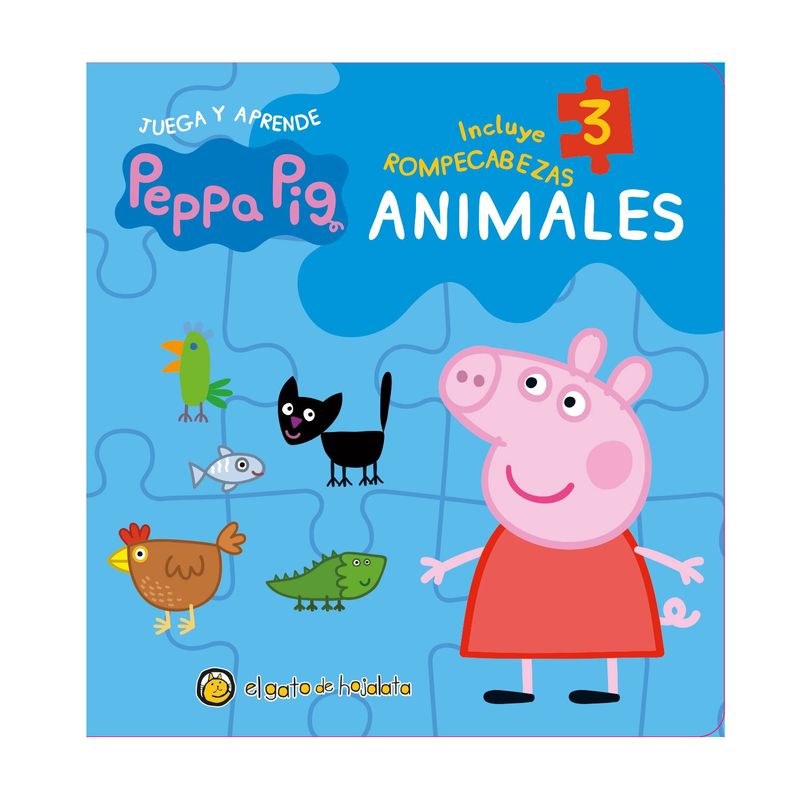 EDITORIAL GUADAL - Libro Juega Y Aprende Peppa Pig - Animales