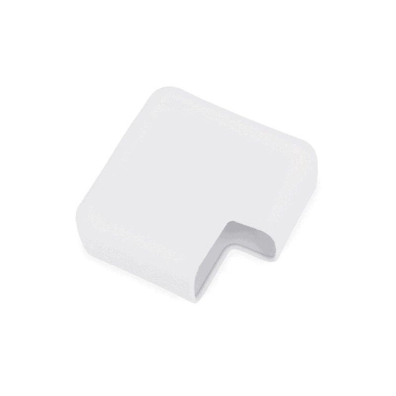 PINEAPPLESTORE - Protector Silicona Cargador Macbook 29w30w35w Blanco