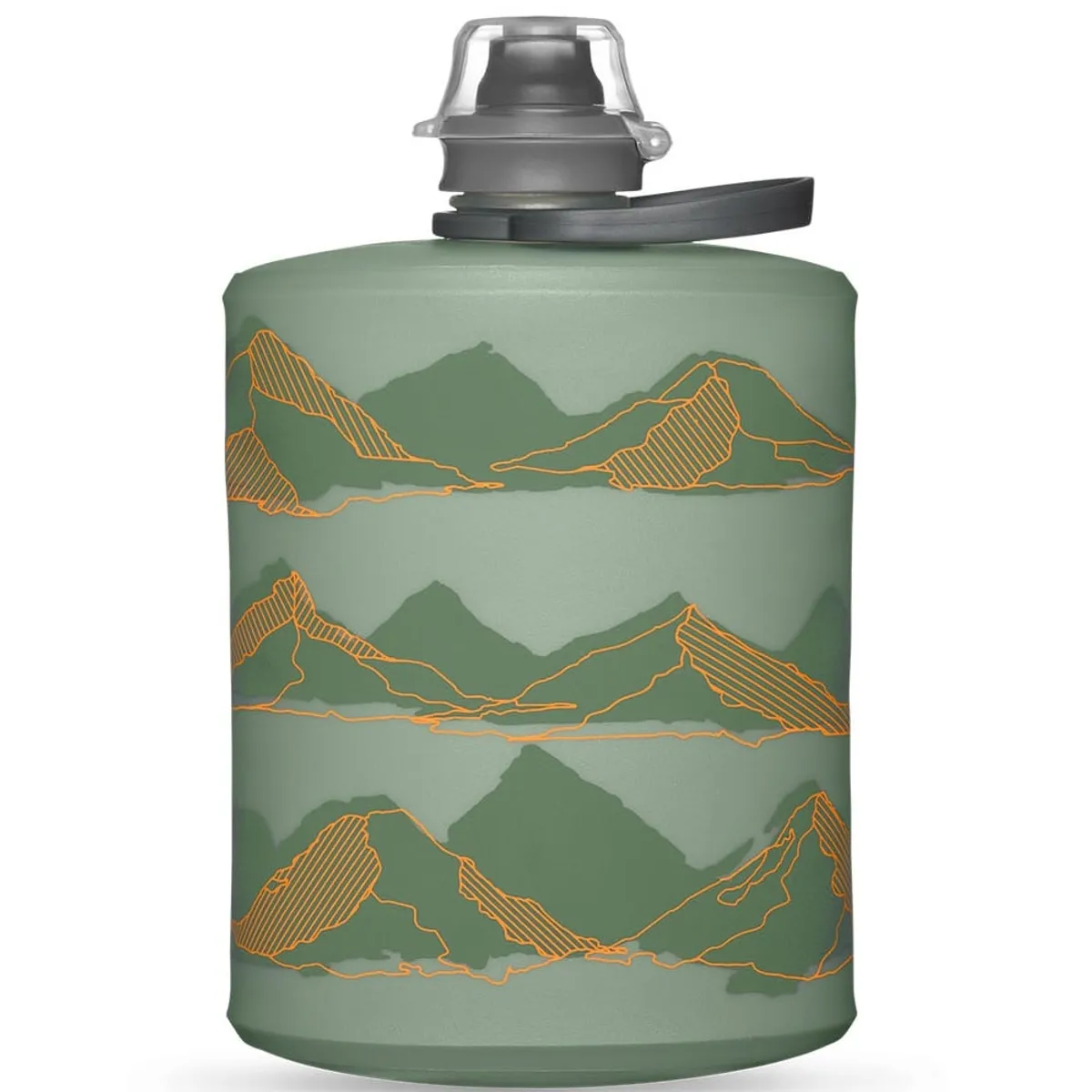 HYDRAPAK - BOTELLA DE HIDRATACION STOW MOUNTAIN EDITION 500ml SUTRO GREEN