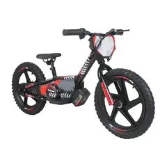 BEBESIT - Bicicleta Moto Eléctrica E-Bike BeRide Aro 16 Roja