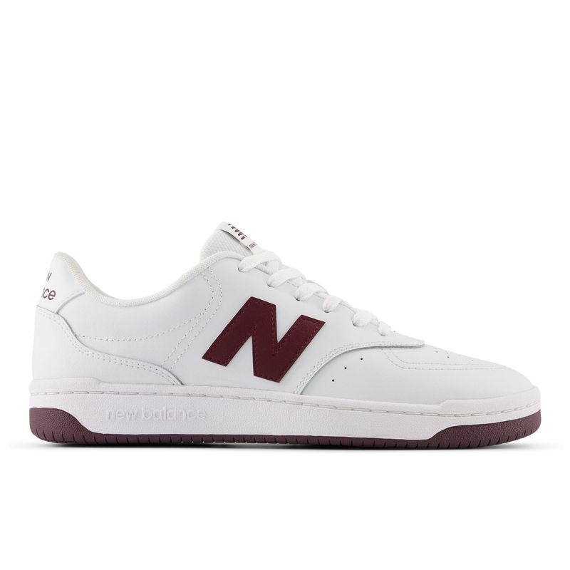 NEW BALANCE - Zapatillas Urbanas Hombre New Balance 80 Blanca/Burdeo