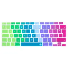PINEAPPLESTORE - Protector Teclado Macbook Air 13.3 2020 A2337 M1 Arcoíris