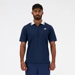 NEW BALANCE - Polera Hombre Azul Marino