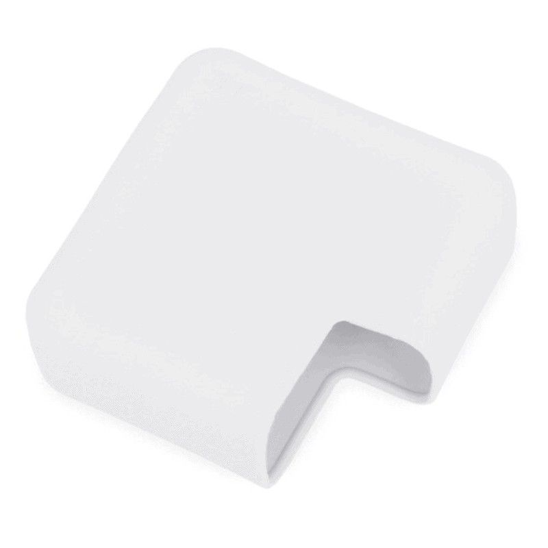 PINEAPPLESTORE - Protector Silicona Cargador Macbook 85w87w96w Blanco