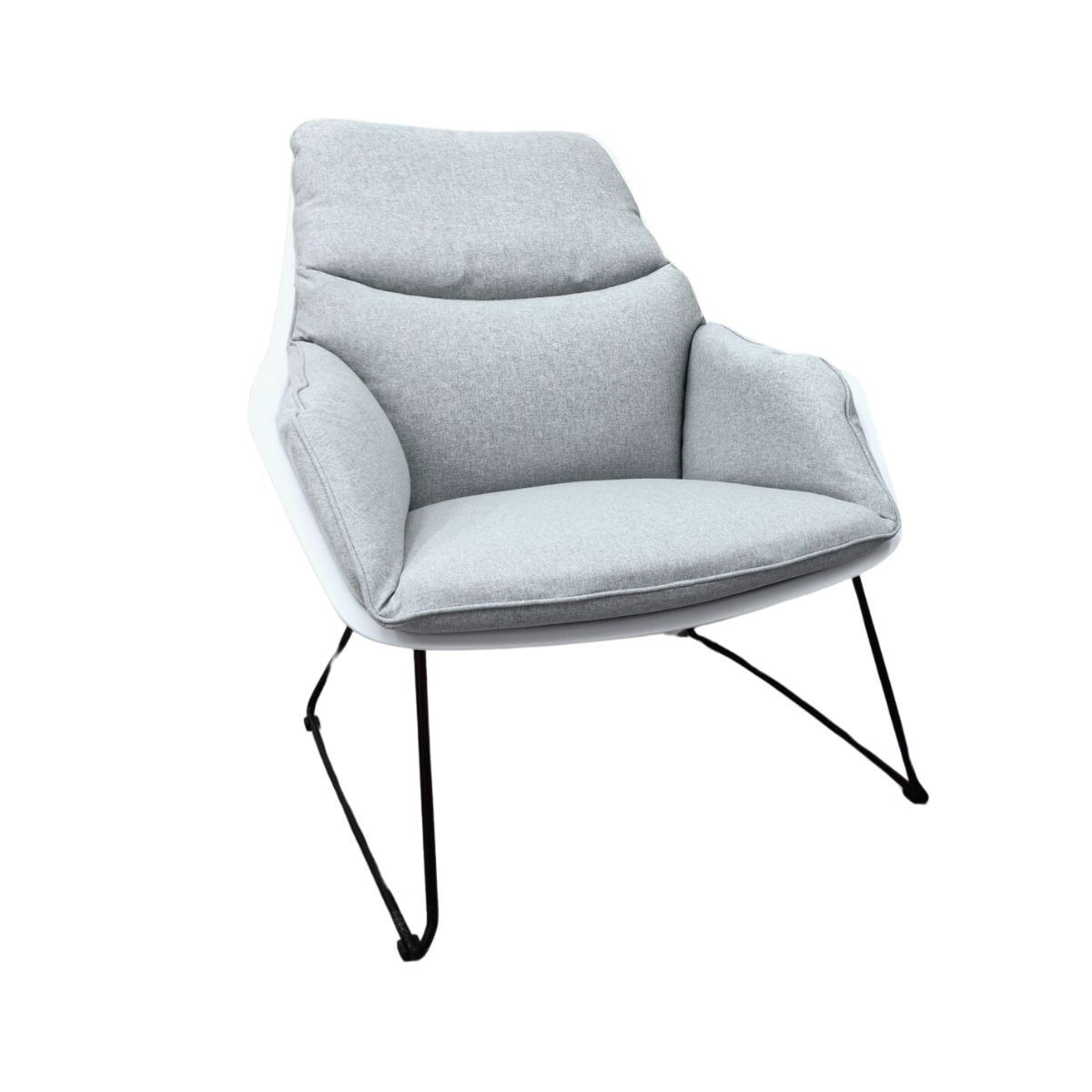 TODODESCUENTO - Sillón Individual Grace-Gris