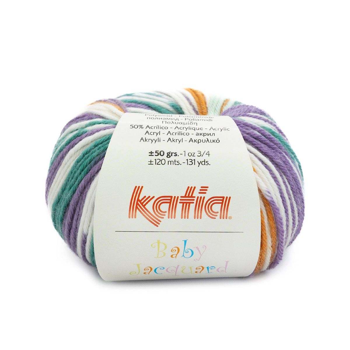KATIA - Lana Baby Jacquard Katia 50 grs 101