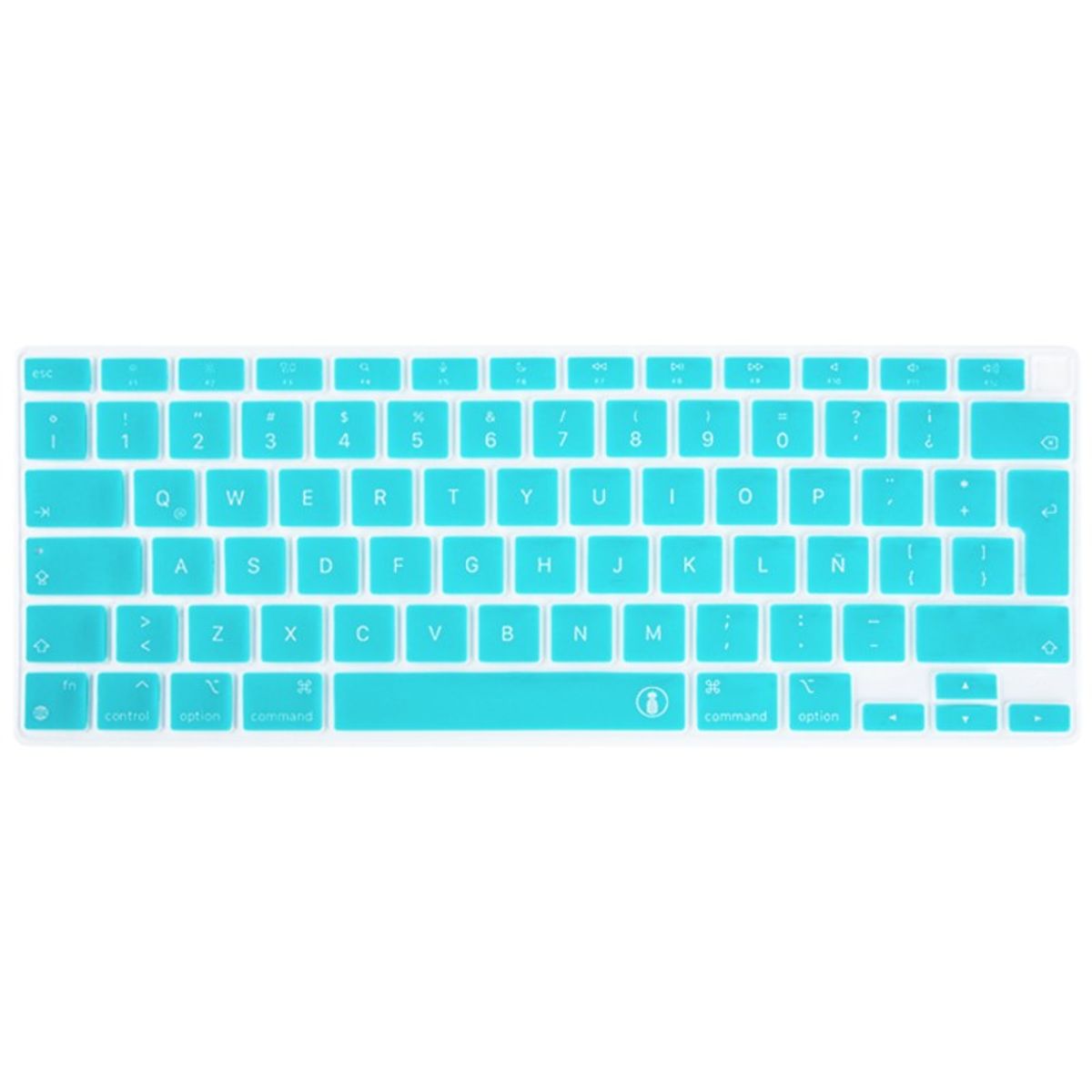 PINEAPPLESTORE - Protector Teclado Macbook Air 13.3 2020 A2337 M1 Turquesa