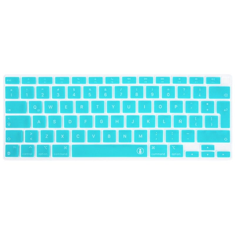 PINEAPPLESTORE - Protector Teclado Macbook Air 13.3 2020 A2337 M1 Turquesa