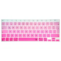 PINEAPPLESTORE - Protector Teclado Macbook Air 13.3 2020 A2337 M1 Escala de Rosado
