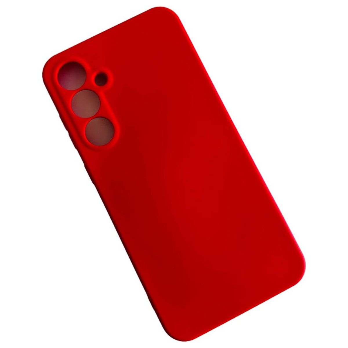 GENERICO - Carcasa Funda Para Samsung S24 Fe Silicona Rojo