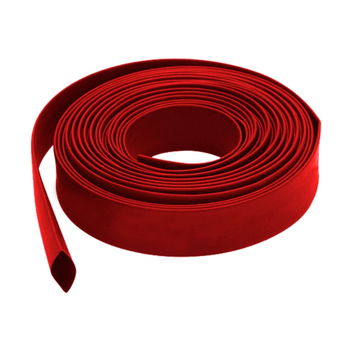GENERICO - Manga Termocontraible Ø40 / 65mm Rojo Rollo 5 metros