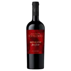 7 COLORES - Vino Gran Reserva Red Blend Semi Sweet 14° 750cc