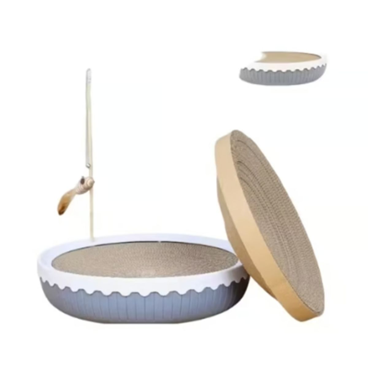 GENERICO - Rascador Cama Juguete Para Gatos Mascotas