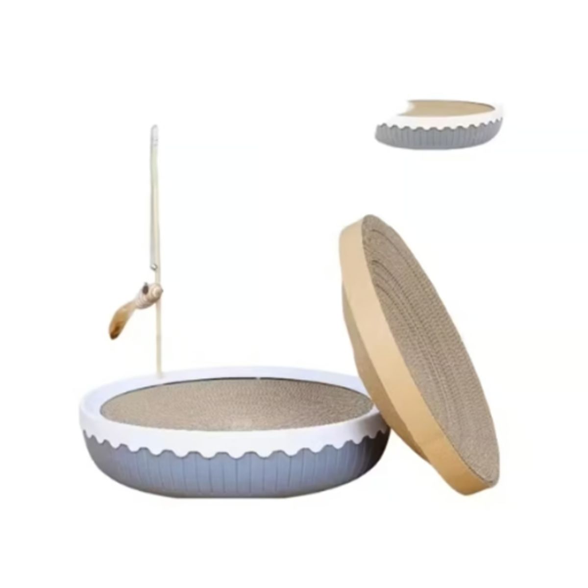 GENERICO - Rascador Cama Juguete Para Gatos Mascotas