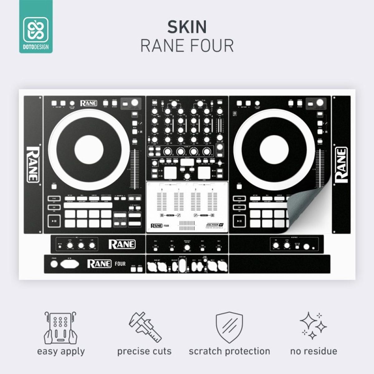 GENERICO - Skin  Rane Four Colors DVS Blanco Doto Desing Default Title