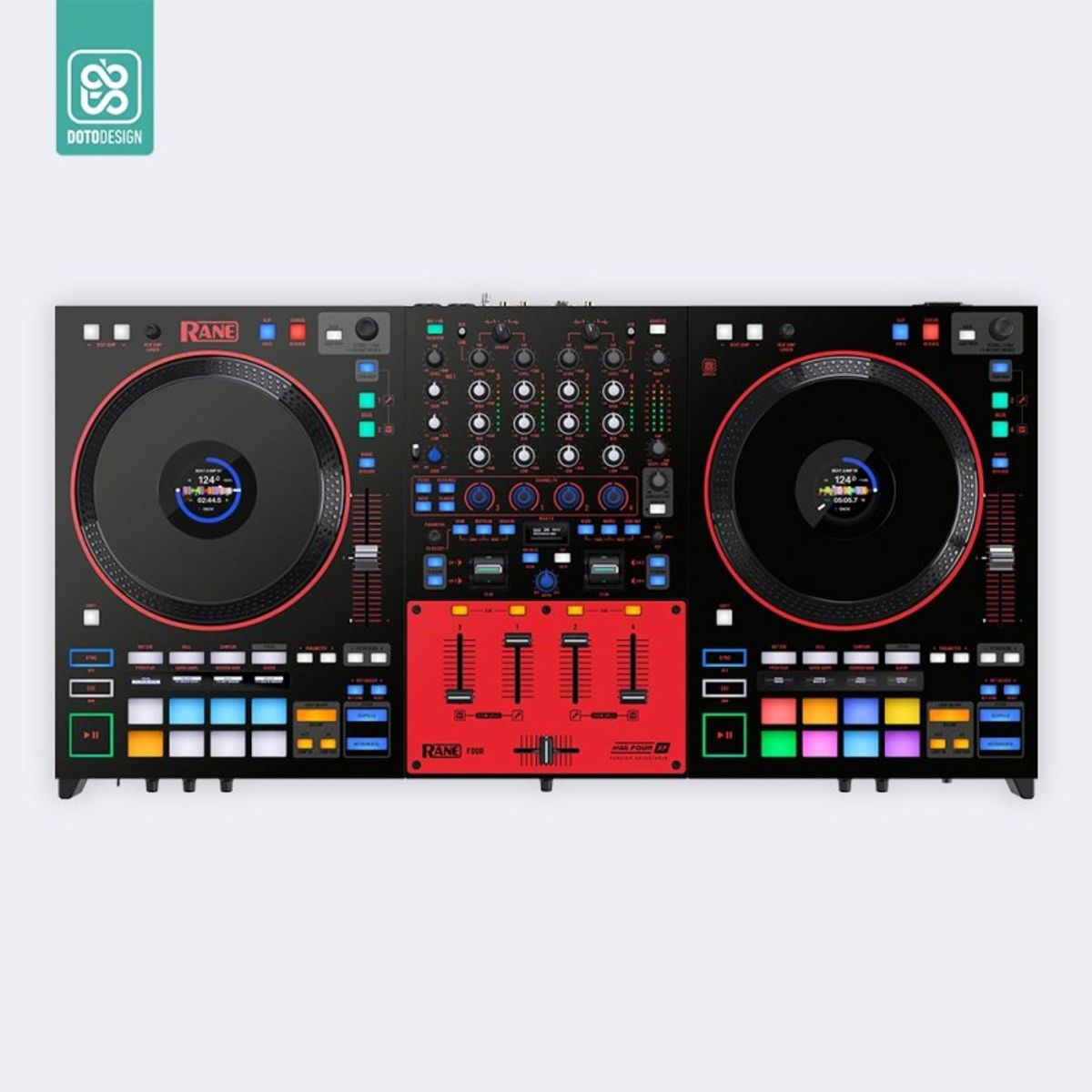 GENERICO - Skin  Rane Four Colors DVS Rojo Doto Desing Default Title