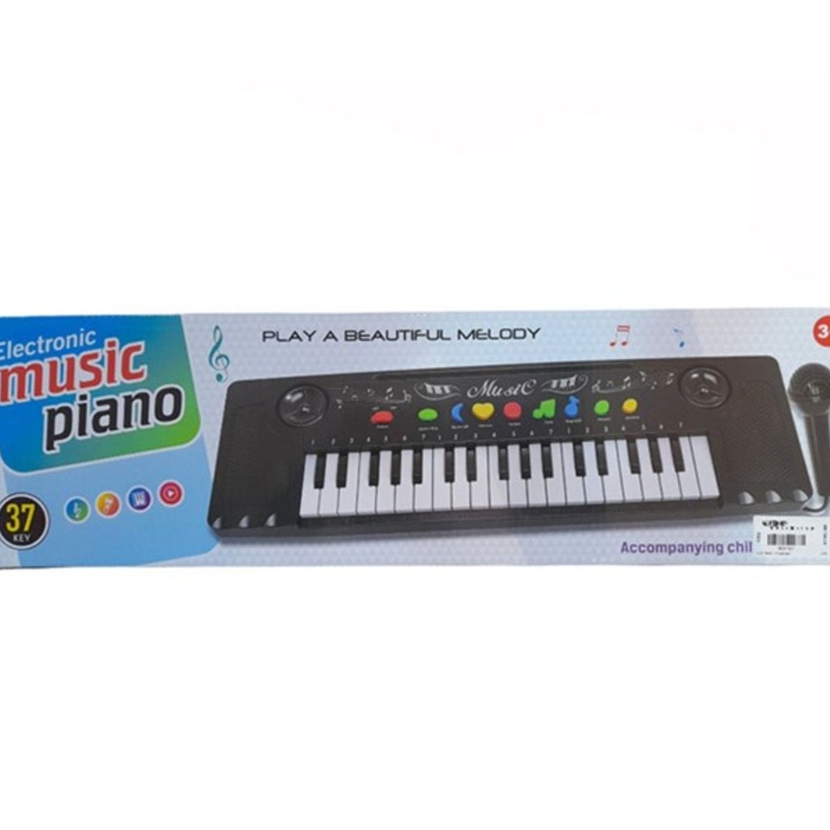 GENERICO - Piano Musical para Niños Micrófono - Portátil de 37 teclas
