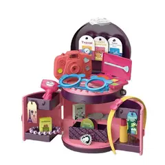GENERICO - Mini Maleta Bag Tocador Travel Viajero 25 Piezas Juguete Niñas