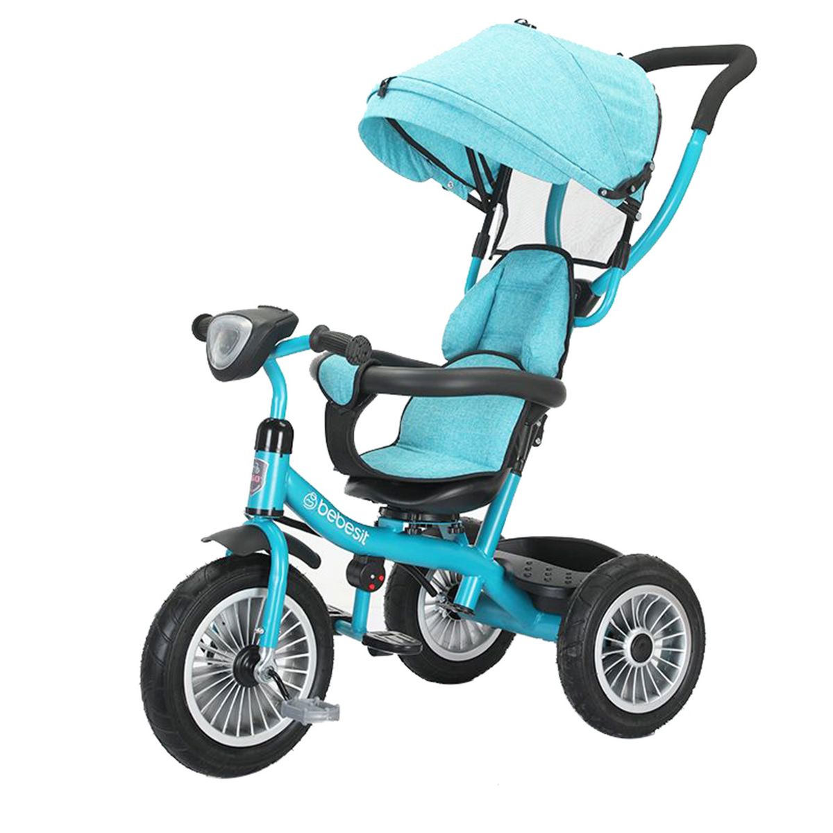BEBESIT - Triciclo Paseo Infantil 360 1326 LX Verde Bebesit