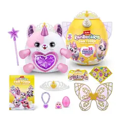 ANSALDO - Huevo Sorpresa Princesa Rainbocorn Zuru - Marfil
