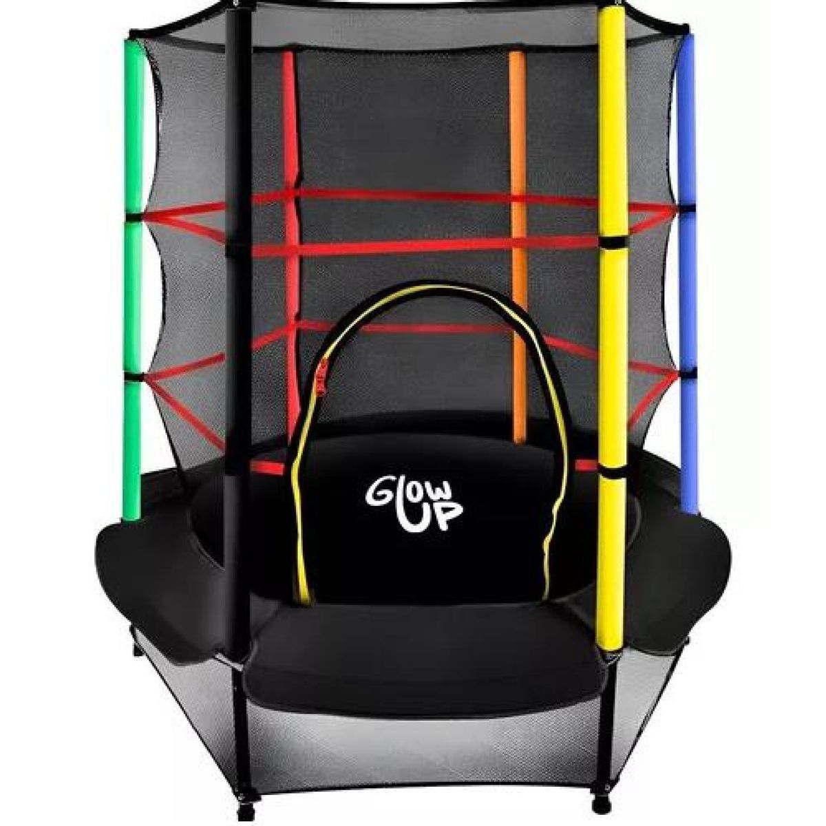 GENERICO - Cama elástica Glowup 140 m malla seguridad superior