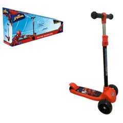 DISNEY - TRISCOOTER CON LUCES LED MARVEL SPIDERMAN