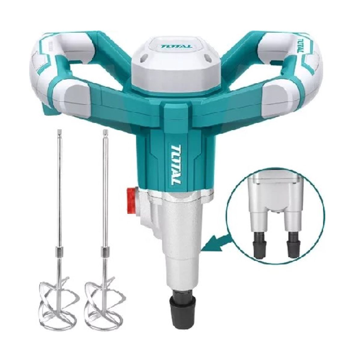 TOTAL TOOLS - Mezclador Bekron Pintura Cemento 1800w Total Td616006