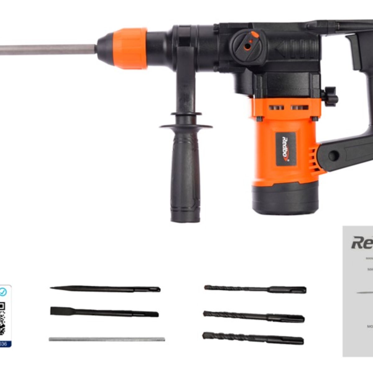 REDBO - Rotomartillo Eléctrico REDBO RH 1000-26