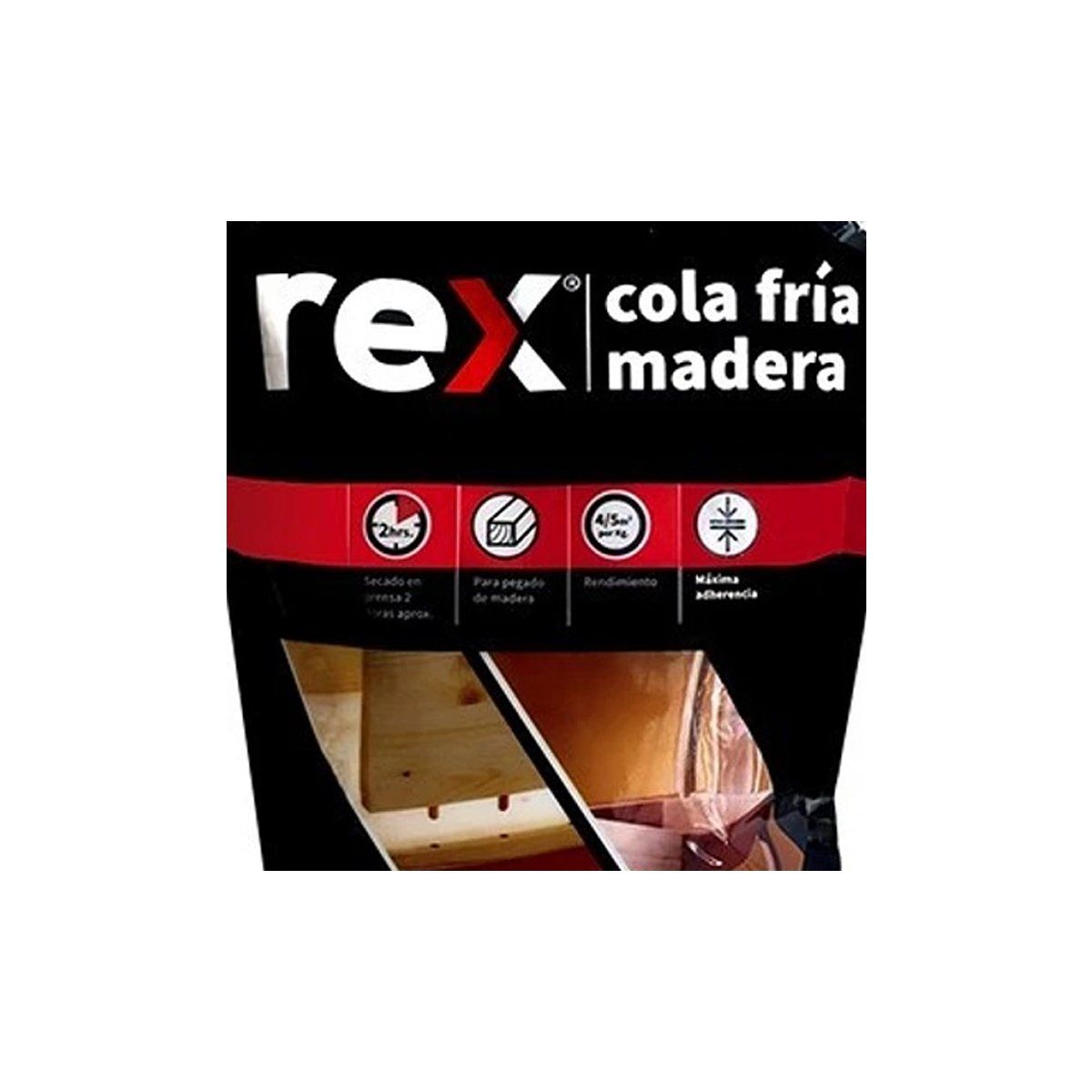 COLA FRIA 1KG BOLSA REX, marca GENERICO - Foto 2