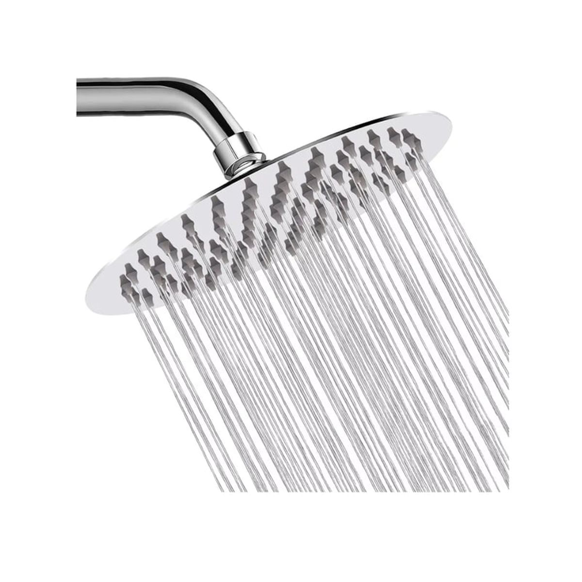 GENERICO - Plato De Ducha Redondo Acero Inoxidable 20 Cm