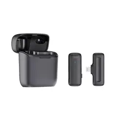 GENERICO - Micrófono inalámbrico Solapa Lightning para Iphone Reducción Ruido