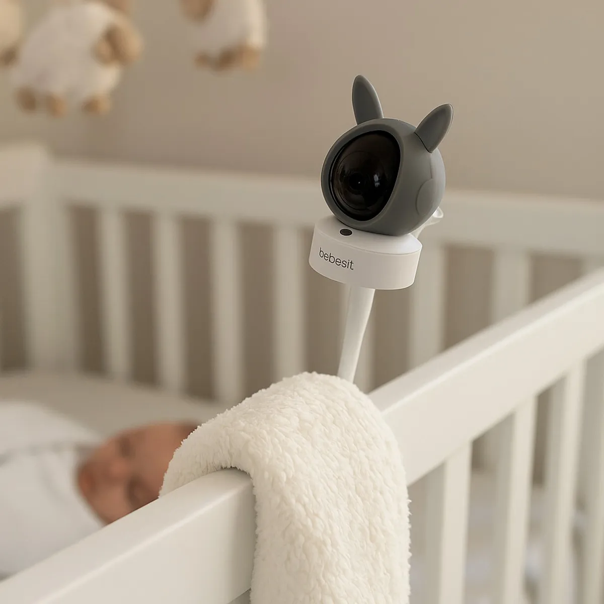 BEBESIT - Monitor Camara 360 SmartGuard HF3.0 Wifi1080p Ruido+Soporte