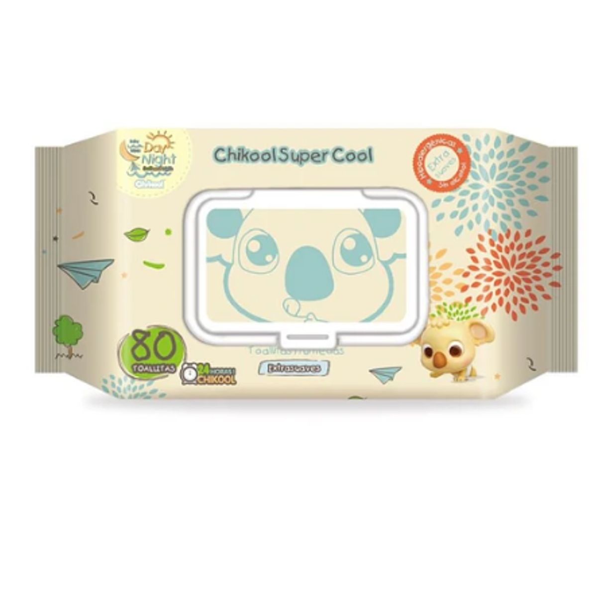 GENERICO - Toallas Humedas Chikool New Extra Suave 80und X18