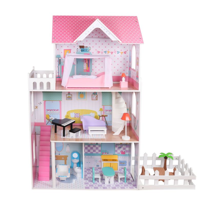 GENERICO - Casa de Muñeca Madera Kensington 125 cm