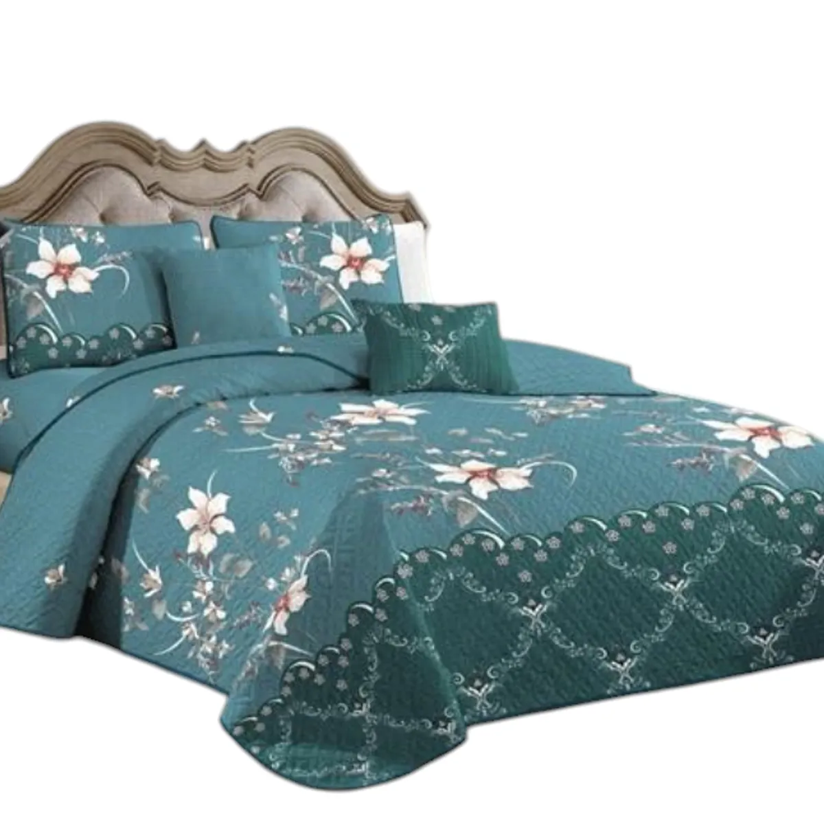 GENERICO - Cobertor Quilt De Verano + Juego De Sabanas 2 Plazas