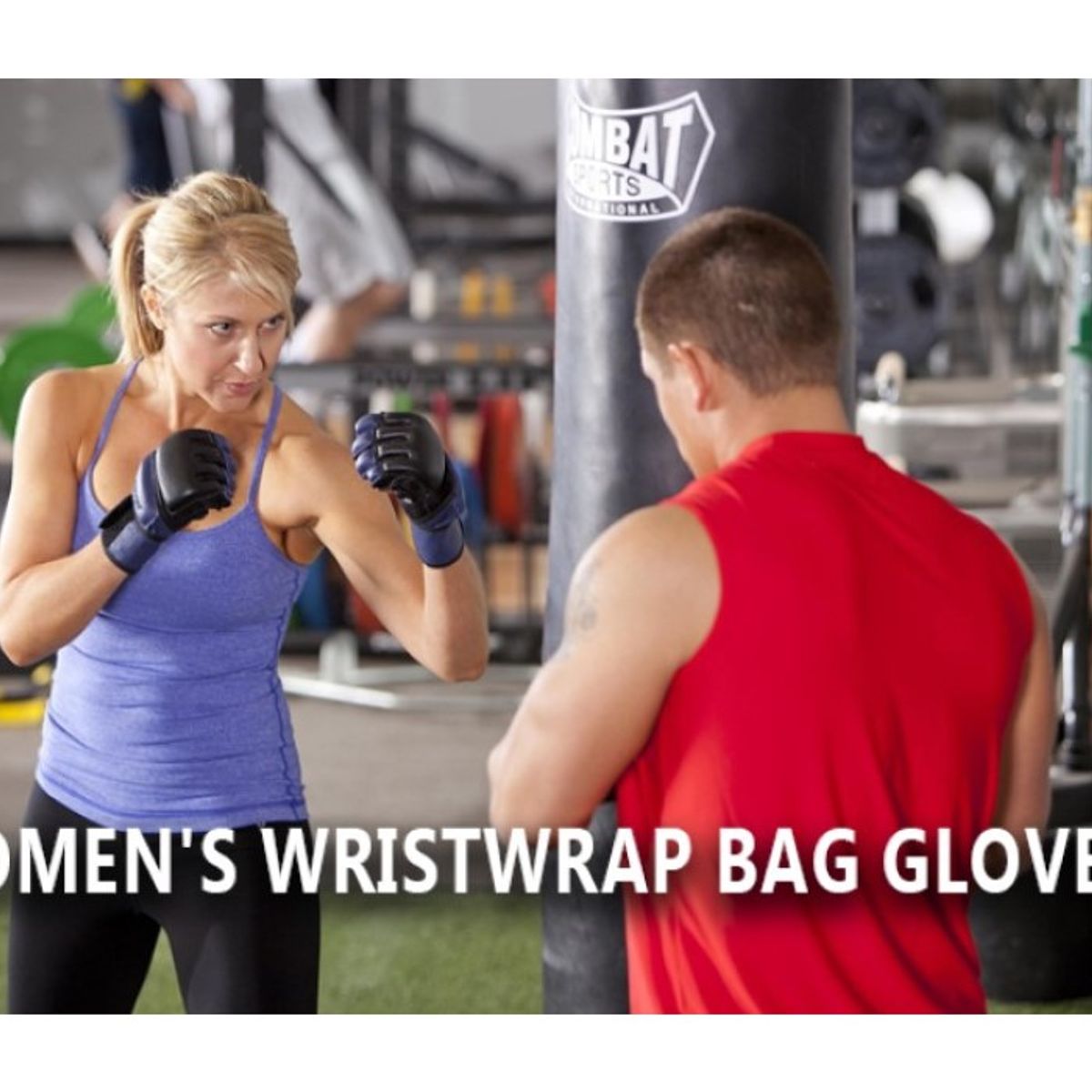 HARBINGER - Guantes Para Saco Boxeo Mujer Harbinger Womens Bag Gloves M