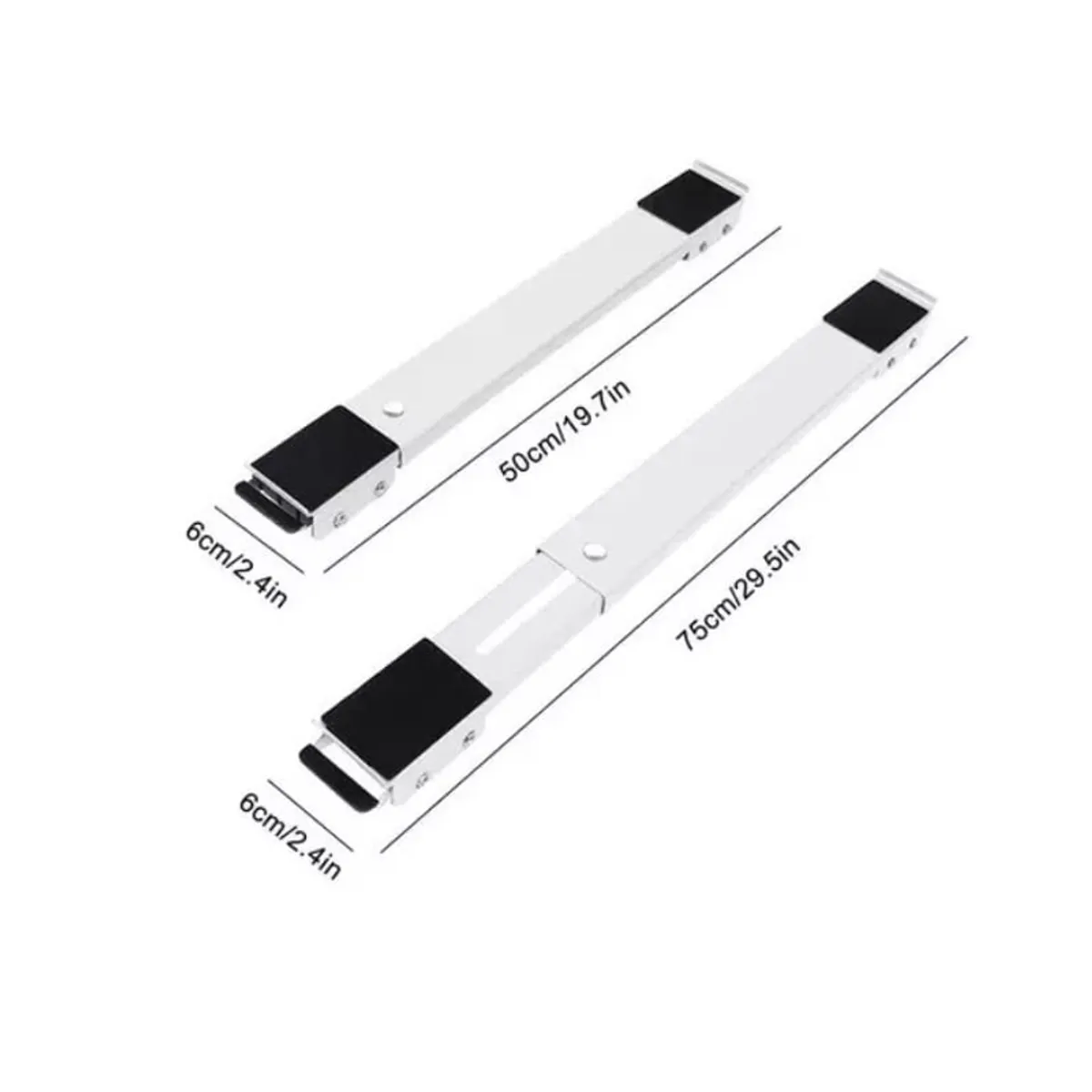 GENERICO - Soporte Lavadora Refrigerador Ajustable Ruedas