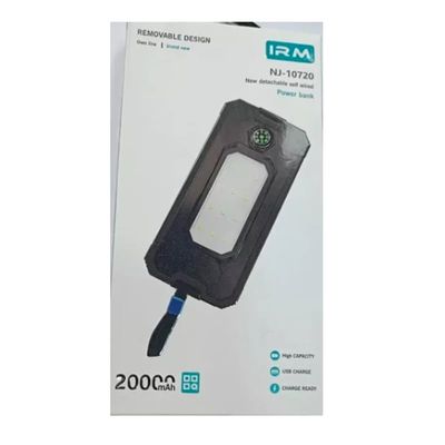 Imagen 2 del producto Bateria Portatil Externa 20000 Mah 2 Usb Solar Powerbank