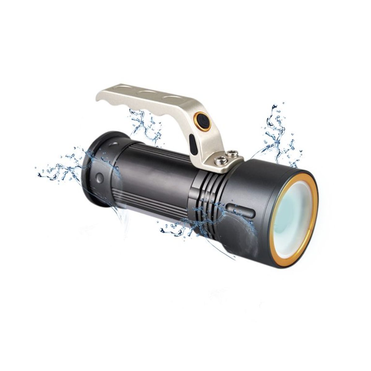 MLAB - Linterna táctica Flashlight  white Light LED 1300L Nexstore - 8511